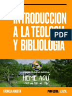 Apuntes de Introduccion A La Teologia E.A.