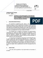 AO2008-0025 Guidelines in The Implementation of IDTOMIS in SDTLCDTL