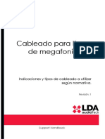 LDA - Handbook - ES - Cableado Líneas Altavoces - v2