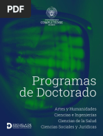 Programas de Doctorado UCM