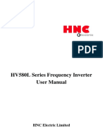 HV580L Series Frequency Inverter User Manual: HNC Electric Limited