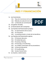 Unidad 7 - Inversiones y Financiación