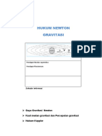 Bab 8 Hukum Gravitasi Newton