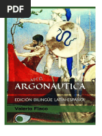 ARGONAUTICA de Valerio Flaco Edicion Bil