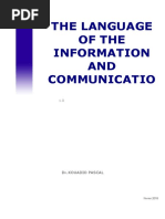 The Language of The Information AND Communicatio: D .Kouadio Pascal