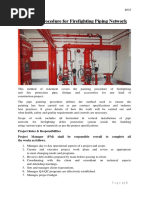 Painting Procedure For Firefighting Piping Network