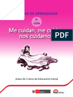 Me Cuidan, Me Cuido, Nos Cuidamos. II Ciclo. Aulas de 3 Años de Educación Inicial