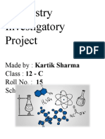 Analysis of Toothpaste Chemistry Investigatory Project Class 12