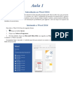 Resumo Word 2016 - Aluno Fabio Figueiredo