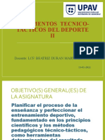 Fundamentos Tecnicos Tacticos Del Deporte II