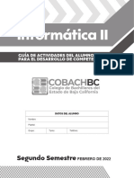 Informática Ii - 2022-1