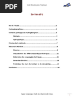 Rapport Geophysique