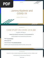 Jammu-Kashmir and COVID-19: Subject: Mathematics