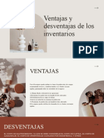 5.5.1 Ventajas y Desventajas de Los Inventarios.