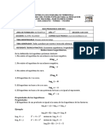 GUÍA PEDAGÓGICA MATEMÁTICA 4TO AÑO PROF. ALVARO VELANDIA 03 Diciembre