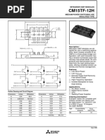 CM15TF-12H: Mitsubishi Igbt Modules