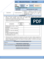 Enero - 4to Grado Educación Socioemocional (2021-2022)