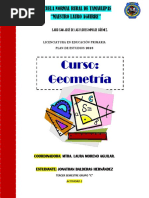 Tabla Del Estudio de La Geometría