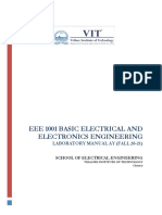 EEE Lab Manual