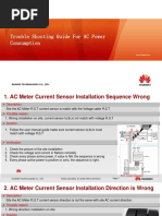 Trouble Shooting Guide For AC Power Consumption: Huawei Technologies Co., LTD