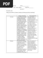 Activity 7 Marketing (Answer) by JV Clet