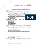 La Formación en La Empresa: A) B) C) D) A) B) C) D) A) B) C) D) A) B) C) D) A) B) C) D)