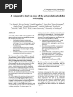 A Comparative Study On State-of-the-Art Prediction Tools For Seakeeping