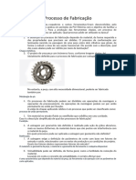 Processo de Fabricação