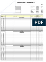 Line Balancing Worksheet 039 New