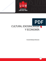 Cultura, Idiosincrasia y Economía