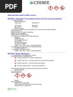 Desirol 50 MSDS