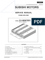 Mitsubishi Motors: Service Manual