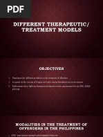 Different Therapeutic Models