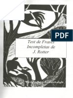 Test de Frases Incompletas de J. Rotter