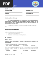 DRRR-Grade 11/12: I. Introductory Concept