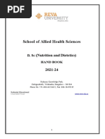 Nutrition and Dietetics Handbook - 2021