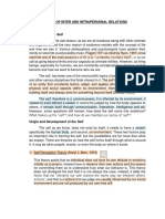 Dynamics of Inter and Intrapersonal Relations Reviewer