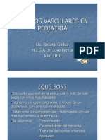 Vasculares Pediatria Power Point