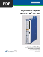 Digital Servo Amplifier Servo Star 601... 620: Assembly, Installation, Setup