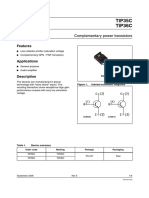 TIP35C TIP36C: Complementary Power Transistors