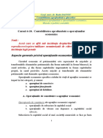 Curs 4-10 Contabilitatea Aprofundata A Operatiunilor Economice. Metode Si Politici Contabile