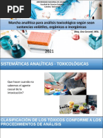 Marcha Sistematica (Laboratorio de Toxicologia) 2021 - FCQ UNA