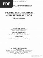 Schaum S Outline Fluid Mechanics and Hydraulics