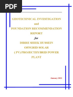 Geotechnical - Investigation - For Dirre Sheik Husien - PV - Hybrid - Power - Plant