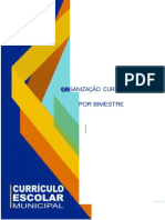 Organização Curricular Por Bimestre - 2º Ano