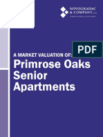 Primrose Oaks Senior Apartments: A Market Valuation of