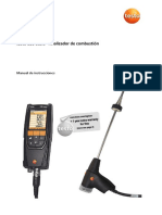 Testo 320 Basic Manual de Instrucciones