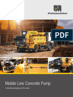 Mobile Line Concrete Pumps Brochure IN