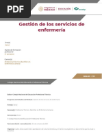 GESE-05 - Gestión de Los Servicios de Enfermería - Programa