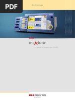 Electro Bisturí Alta Potencia Conexión I Maxium Saccesorios Básicos Kls Martin